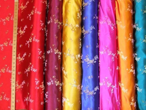 Oriental Design Brocade Fabric