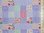Printed PatchWork Pure Cotton Fabric - Lilac