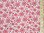 Xmas Snowflake Polycotton Fabric - White/Red