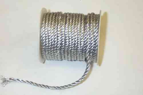 Silver Twist Rope Braid