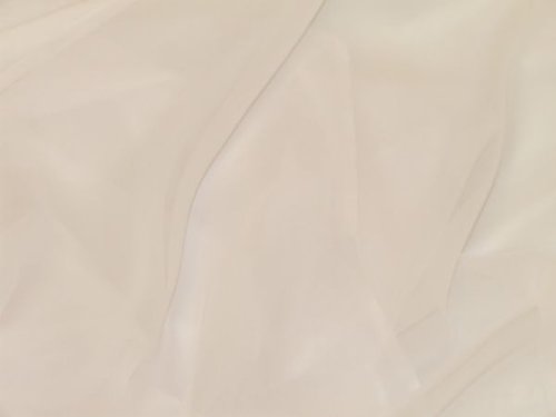 CLEARANCE: Georgette Fabric 45" wide (White) - SAVE 30%