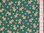 Gingerbread Xmas Print Polycotton Fabric (Green)
