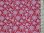 Xmas Snowflake Polycotton Fabric - Red