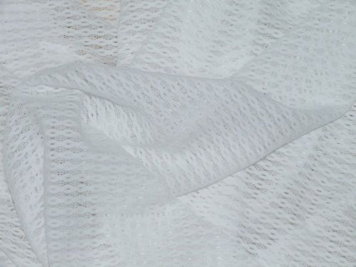 CLEARANCE: Stretch Lace (White) 60" wide - SAVE OVER 50%