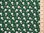 Xmas Snowman Polycotton Fabric (Green)