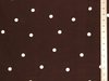 Printed Peachtouch Crepe Dress Fabric - Polka dot (58" wide)
