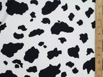 Cow Print Pure Cotton (White)