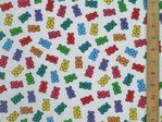 Printed Polycotton - Gummy Bears