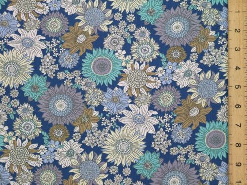 Floral Print Pure Cotton Fabric