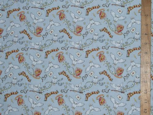 Printed Pure Cotton Fabric - Harry Potter