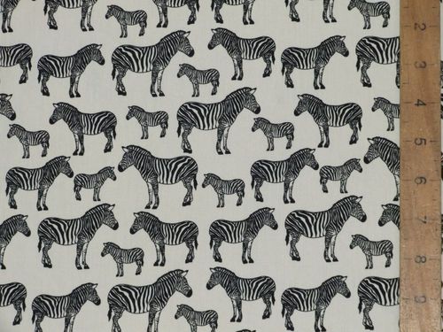 Zebras Animal Printed Pure Cotton