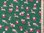 Cool Santa Christmas Polycotton - Dark Green
