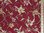 Floral Chains Viscose Fabric 58" wide - (Red)