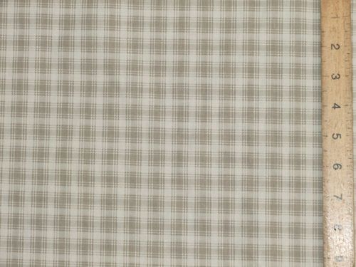 CLEARANCE: Checked Polycotton Fabric 54" wide - SAVE 45%